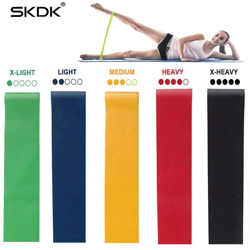Sport Resistance Loop Band Exercise Yoga Bands Rubber Fitness Training Strength 