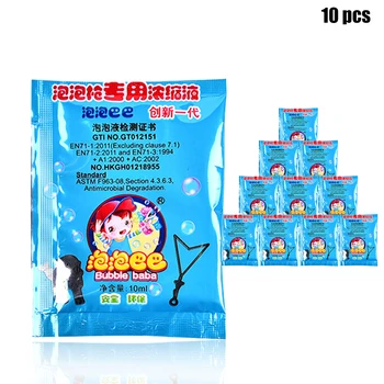 

10pack Beach Accessories Non Toxic Concentrate Bubbles Liquid For Kids Funny Refills Educational Toy Interactive Wedding Baby