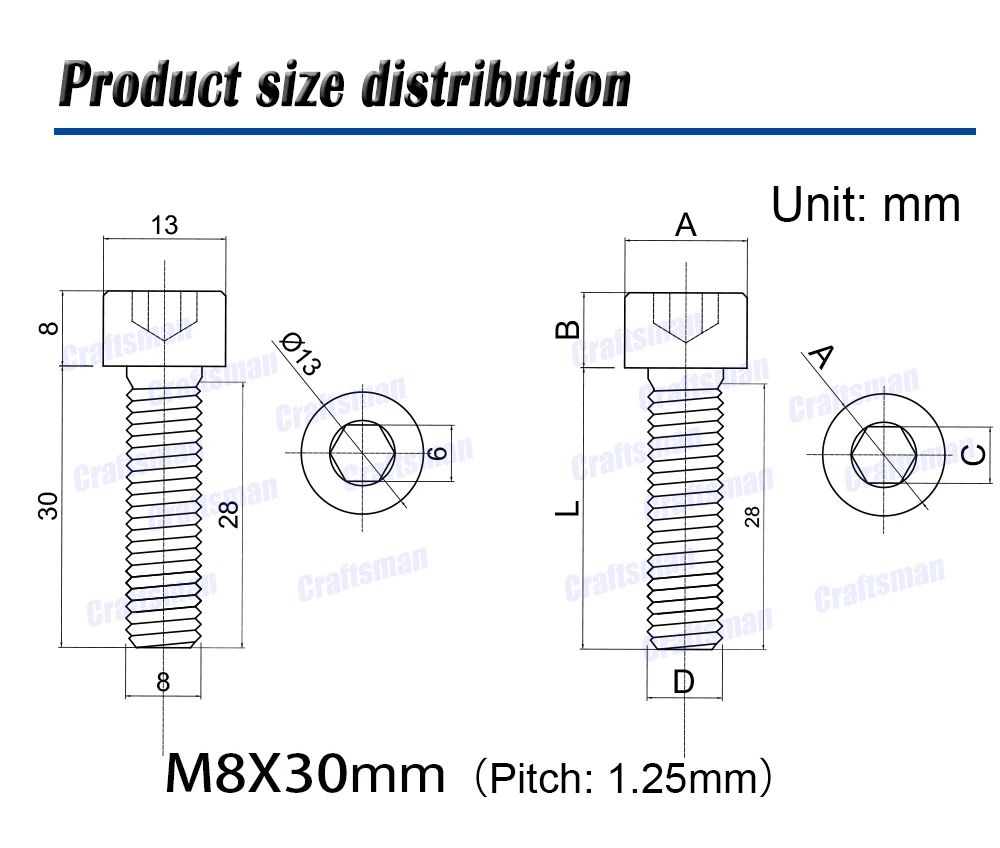 M8柱头