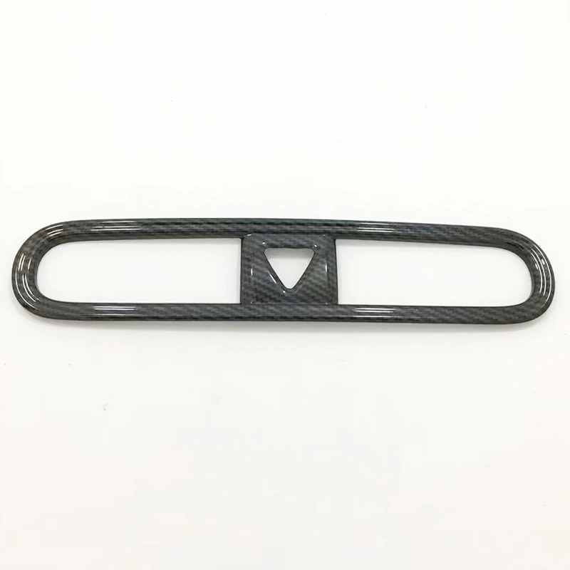 For-Hyundai-Kona-Encino-2018-2019-ABS-Matte-and-Carbon-fibre-Car-middle-air-outlet-Decoration (2)