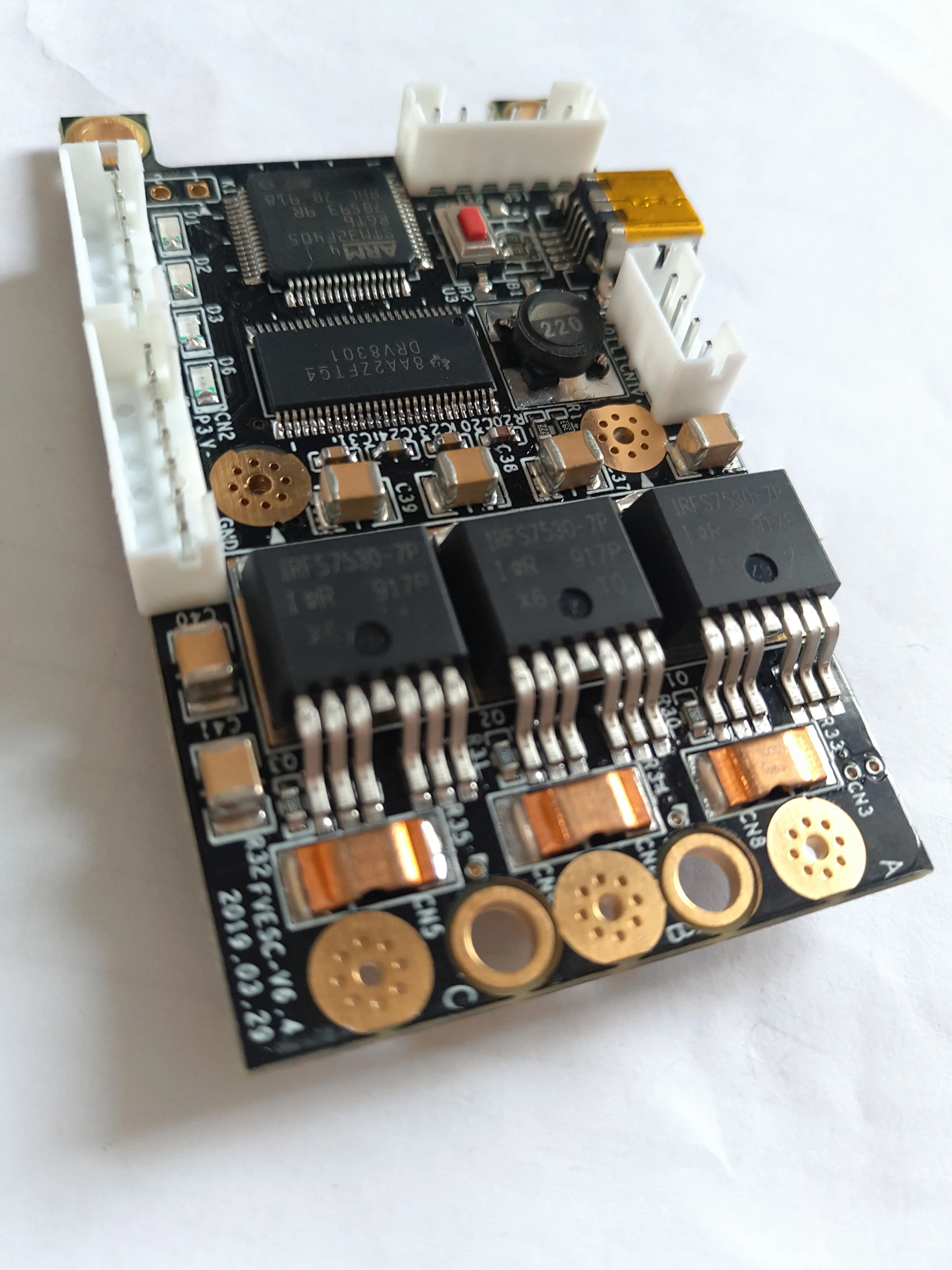 [Обновленная версия] VESC6 Hardware V4 Полная замена интерфейса того же размера DRV8301