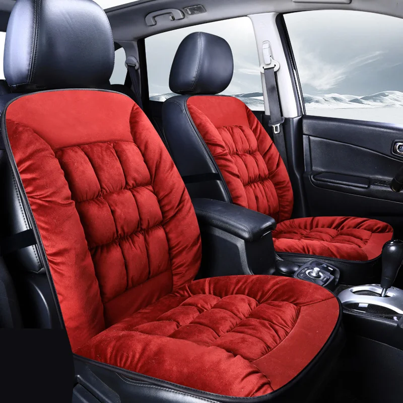

Universal Car Seat cushion Winter Front Comfortable Warm Mat Plush Interior