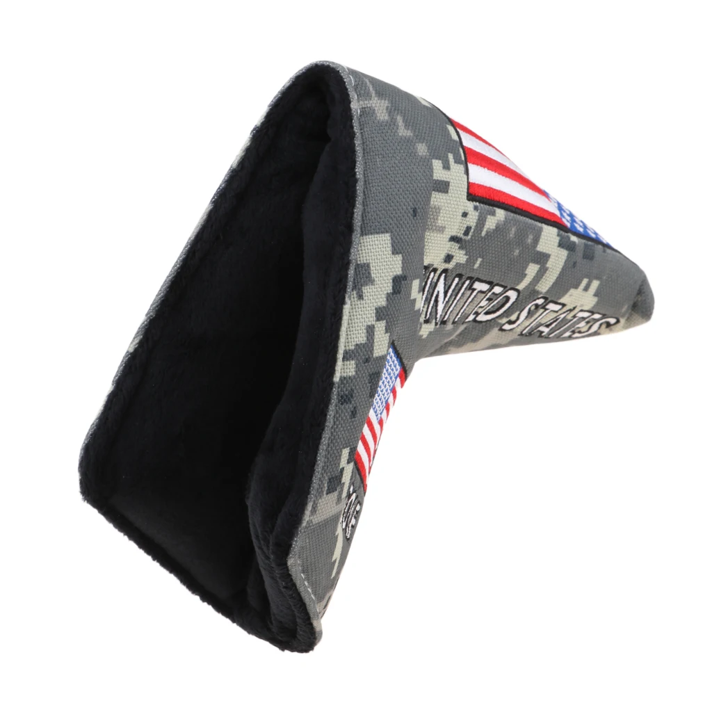Premium Putter Cover Headcover Blade Golf Club Head Covers Protector Bags