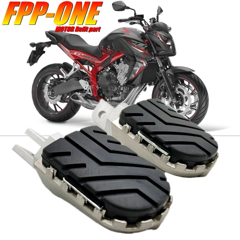 

FOR Honda CB650F CBR650F CB650R CBR650R Motorcycle Accessories Front Footpegs Foot Rest Peg