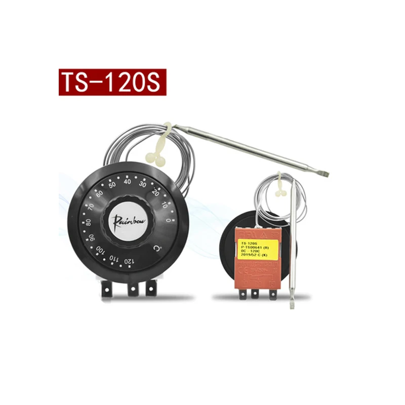 Botão de Arco-íris com Controle de Temperatura Interruptor de Temperatura de 0120 Graus 5320 Graus