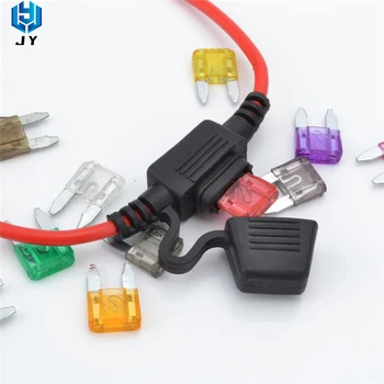 

Fuse car waterproof socket small TAP / mini with blade straight plug retrofit replacement car motorcycle 3A / 5A / 10A / 15A /