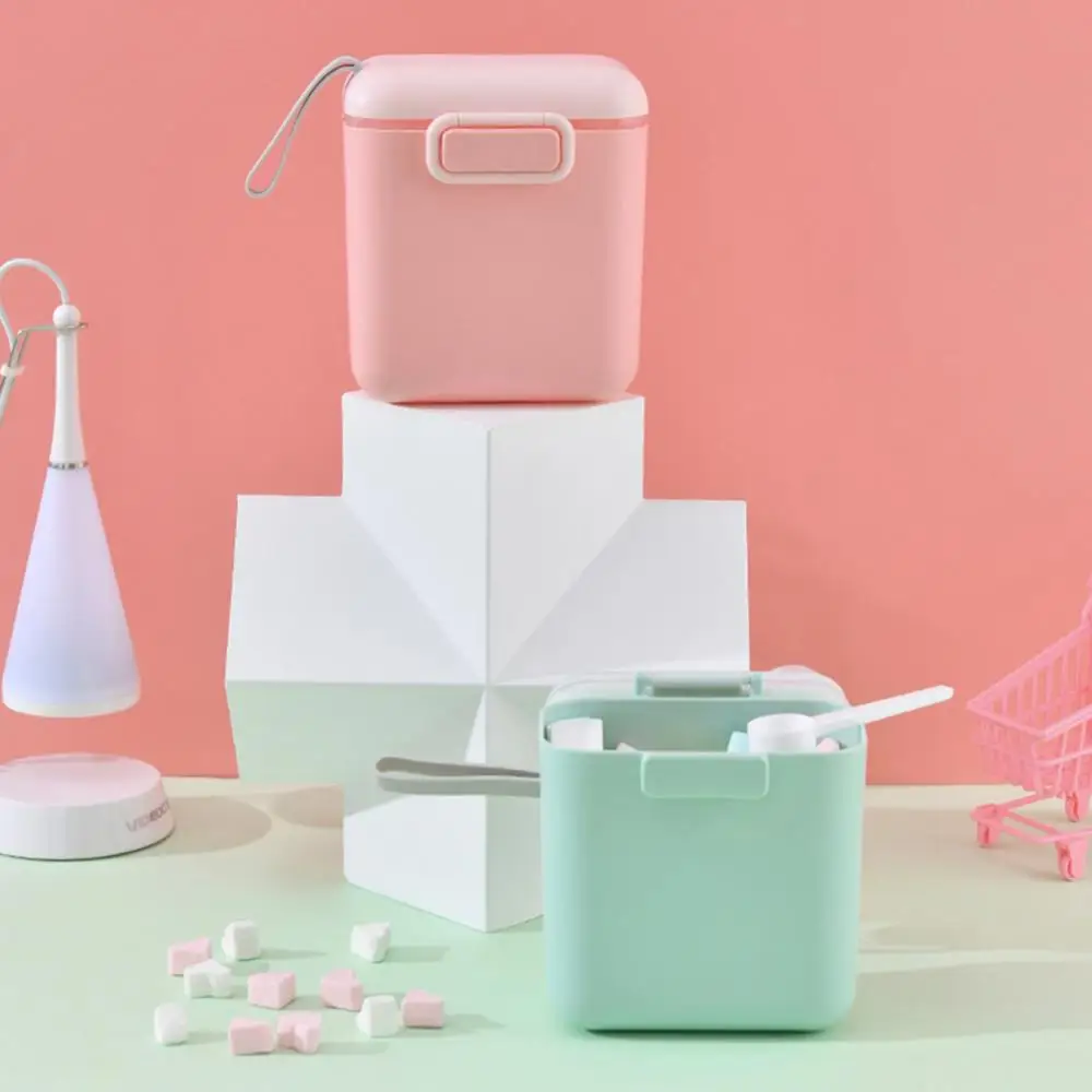 400/800ml Travel Outdoors Portable Light Baby Milk Powder Storage Box Leakproof Case Milk Powder Container Dispenser