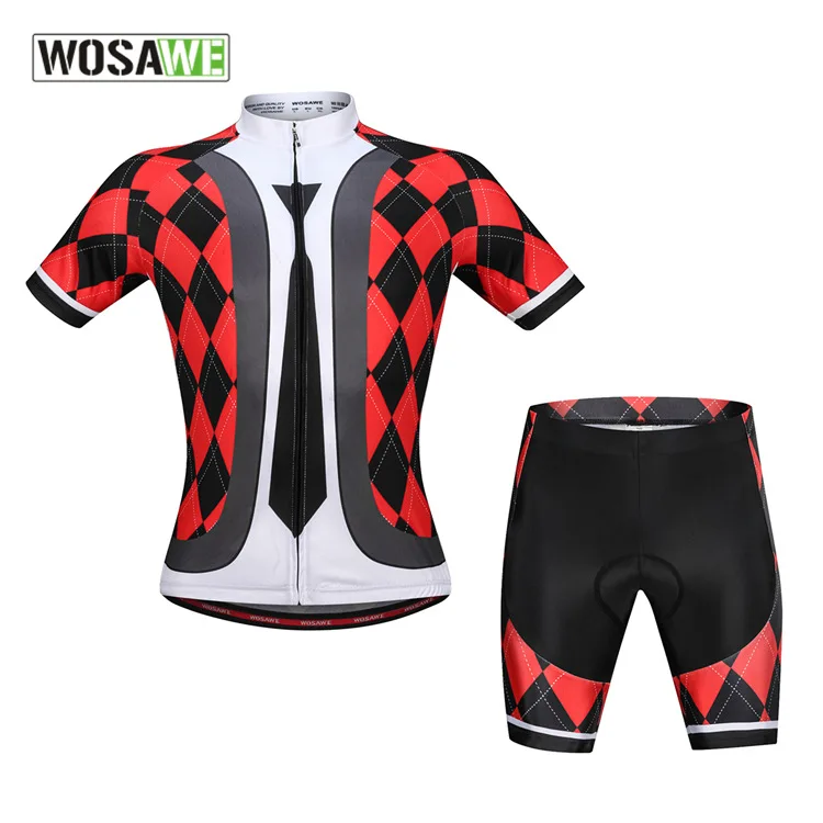 WOSAWE 2020 летняя форма для занятий велоспортом Набор мотоциклов Мужчины Велоспорт