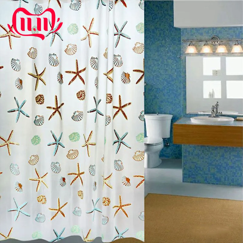 

Flower PEVA Waterproof Bathroom Curtain For Bath Shower Curtain Bathroom Eco-friendly Moldproof Bathroom Partition Curtain