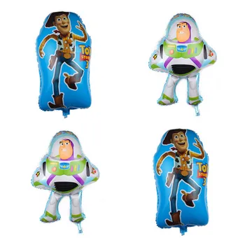 

1Pcs Toy Story Party Aluminum Balloon Birthday Party Decoration Kids Supplies Foil Balloon Boy Baby Shower
