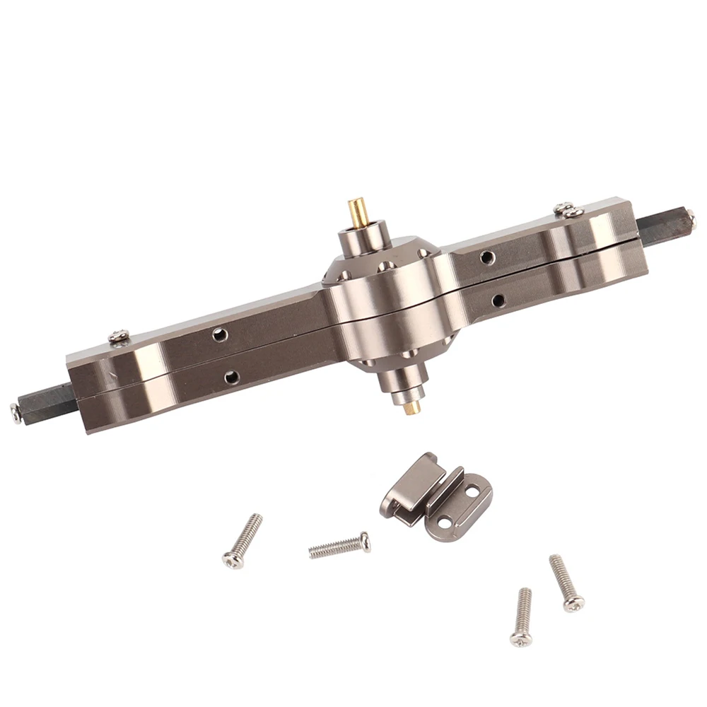

RC Car Metal Middle Axle Bridge for 1/16 WPL B-16 B-36 6WD RC Military Truck Cars Parts
