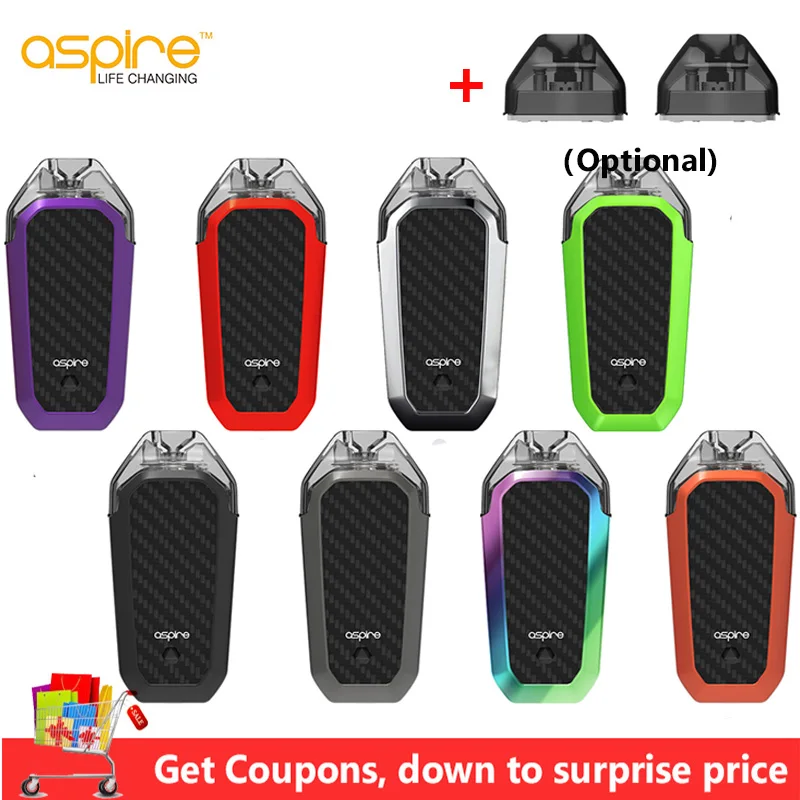 Оригинальный комплект Aspire AVP AIO аккумулятор 700 мАч и керамическая катушка Pod 2
