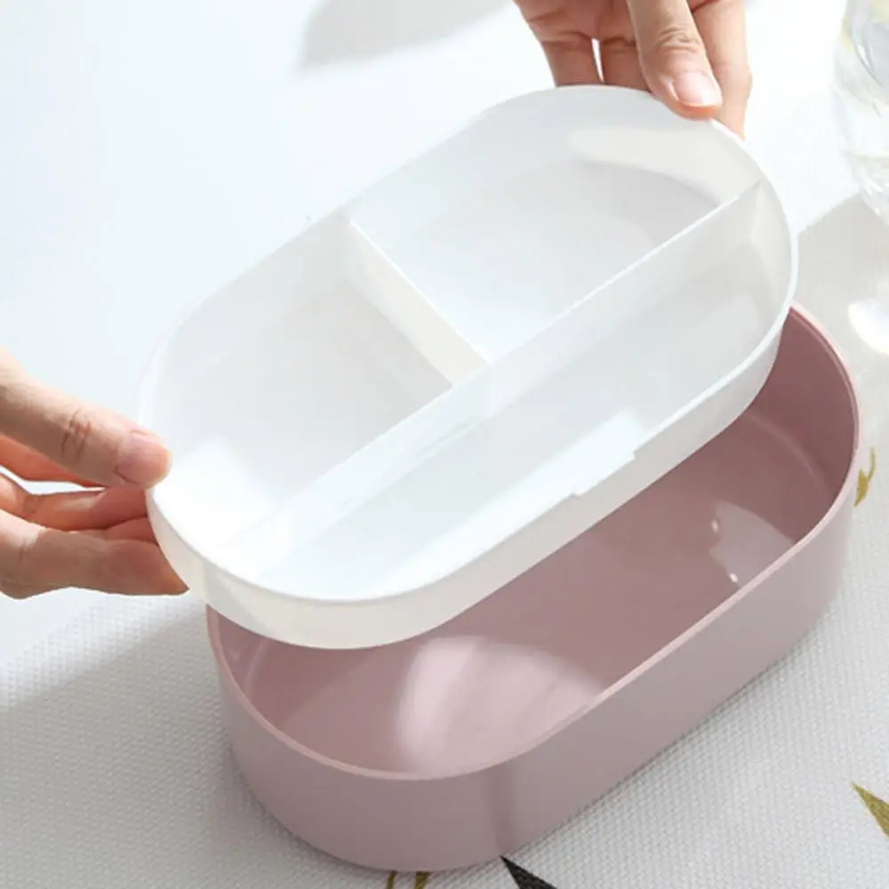Ланч-бокс для микроволновки японского дерева Bento Box однослойный контейнер для хранения органайзер для пикника суши фруктовый контейнер для еды HH4