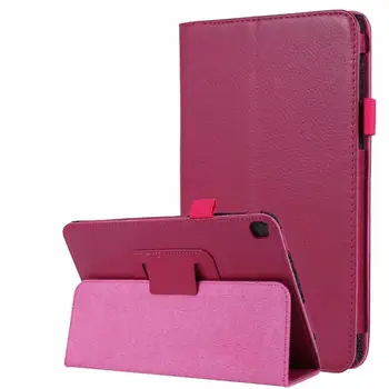 

Luxury Litchi PU Leather Tablet Case for Samsung Galaxy Tab A 8.0 Inch T290 T295 SM-T290 SM-T295 Flip Stand Cover Coque+pen