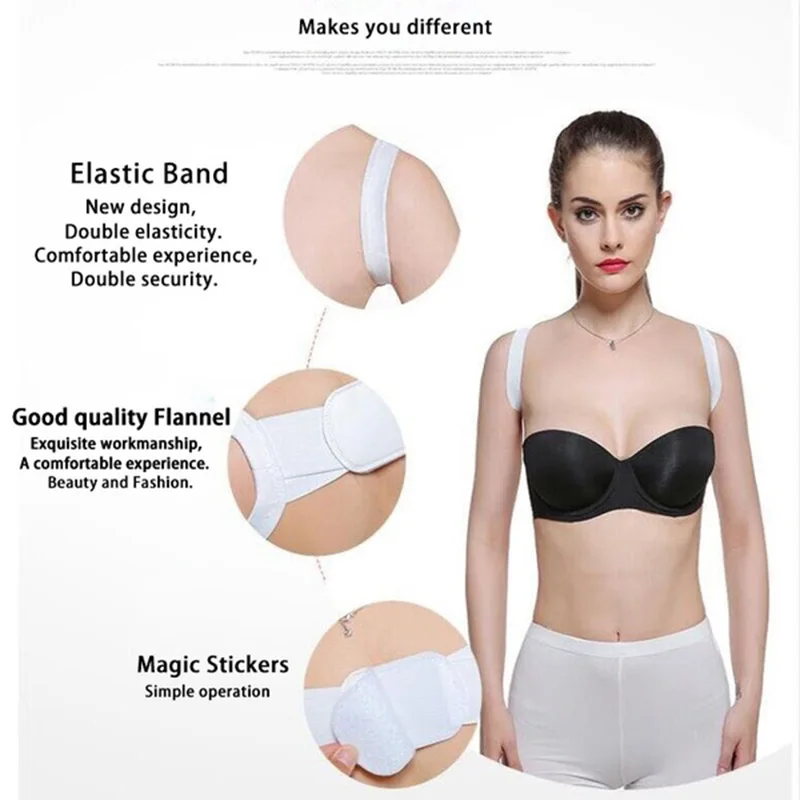 Adjustable Women Back Brace Back Posture Corrector Shoulder Support Brace Belt Body Health Care Sports Protective Band USA ship