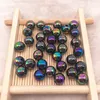 Wholesale 50pcs/lot 8mm Mixed Shiny AB Round Loose Acrylic Spacer Beads Charms DIY Jewelry Makeing Production ► Photo 3/6