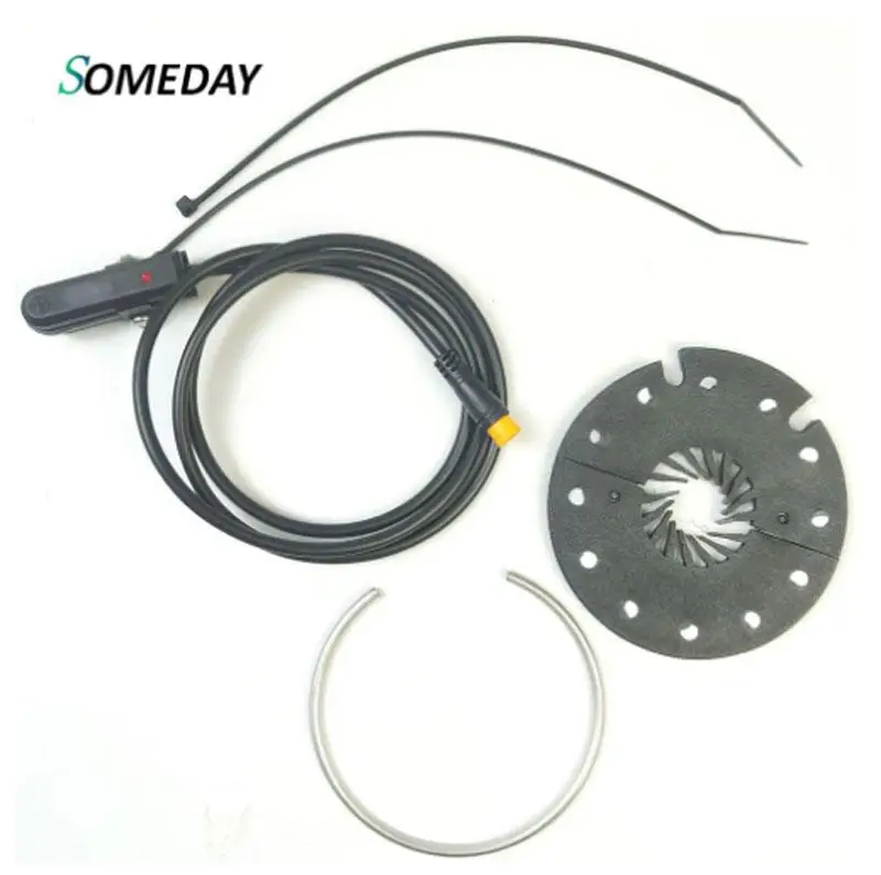 

SOMEDAY KT-D12L Double Hall 12 PAS Magents Pedal Assistant Sensor Electric Bikes Parts half-half Design SM Waterproof connector