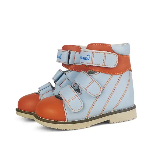 Ortoluckland Girls Sandals Children Summer Closed Toe Footwear Toddler Boy Kids Orthopedic Shoes With Arch Support Insole 5Years - Image 8