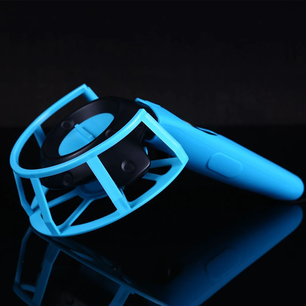 

Flexible Silicone Protective Cover Snap On Shatterproof Easy Install Anti Collision Non Slip Handle Controller Elastic For VIVE