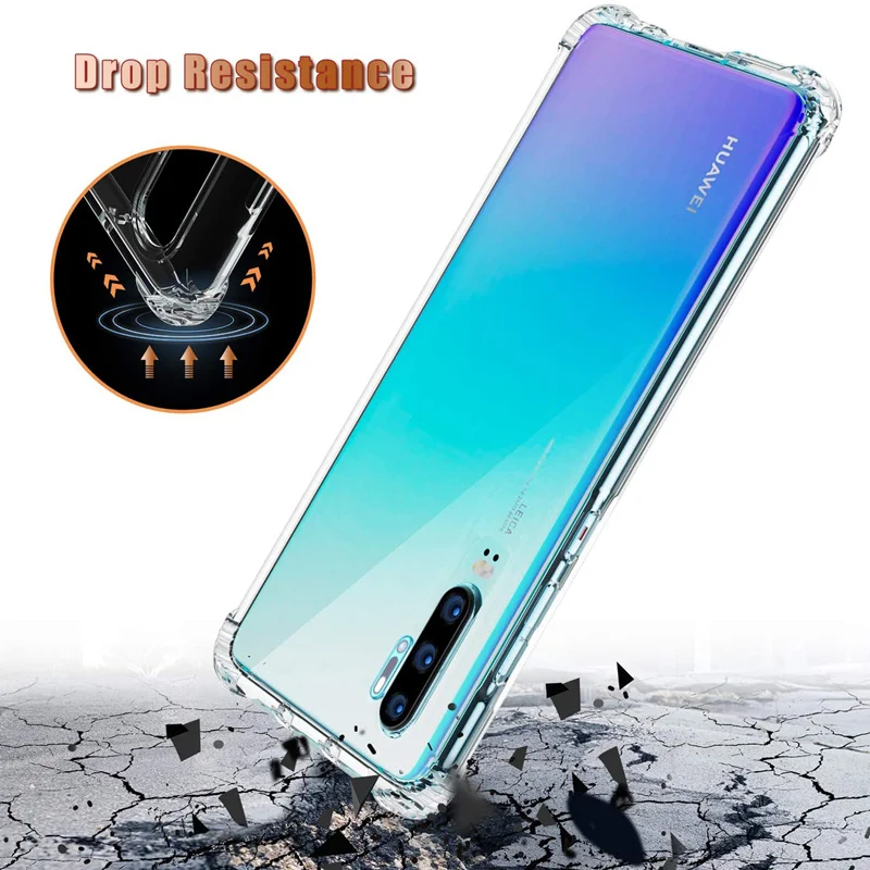 Противоударный чехол для Huawei P30 P40 P20 Lite Pro Y5 Y6 Y7 Y9 Prime 2019 Mate 20 30 P Smart Z Honor 9 Pro|Бамперы| |