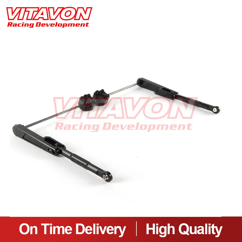 Barra Antirollio Posteriore In Alluminio 7075 Cnc Riprogettata Vitcx Per Traxxas Udr 1/7
