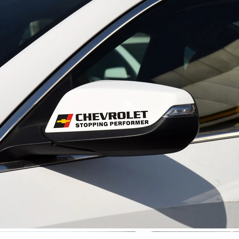 Sport Stripes Car Stickers For Chevrolet CRUZE CAPTIVA Camaro Silverado both side mirorr cove stickers | Автомобили и мотоциклы