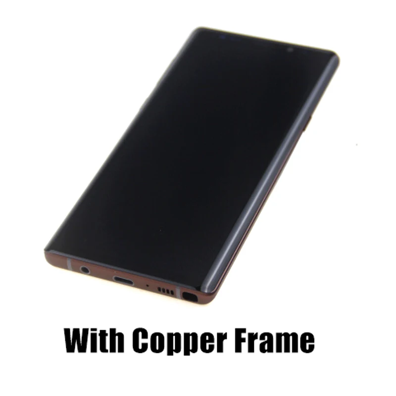 LCD For N960 N960F N960D N960DS For Samsung Galaxy Note 9 Touch Screen LCD Display Digitizer Assembly with Frame - Цвет: Note9 Copper frame