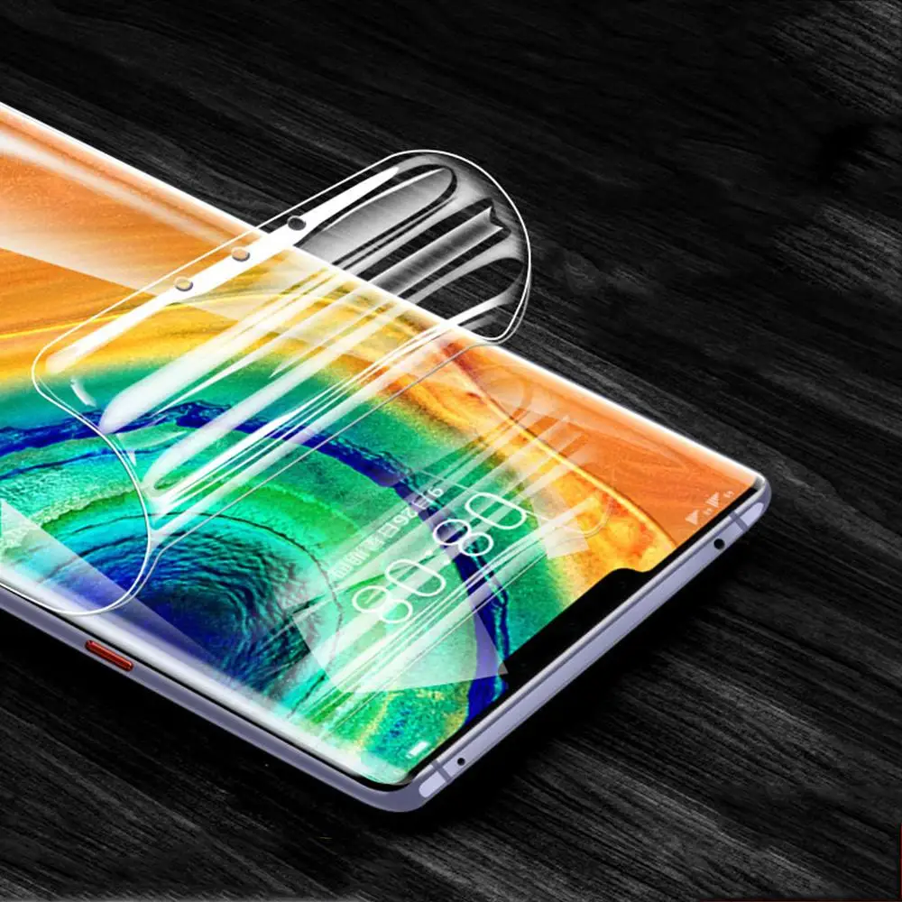 11D мягкая гидро пропитанная гелем пленка протектор экрана для huawei mate 30 20 10 Pro mate 20X5G P30 P20 Pro Полное покрытие фольга пропитанная гелем пленка не стекло