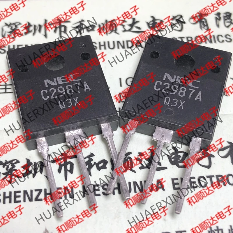 5 шт., новые оригинальные кнопки 2SC2987A C2987A-247 160V 12A