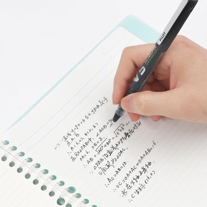 일본 KOKUYO 캠퍼스 루스리프 소프트 커버 B5 얇은 노트 50매 5mm 정사각형 또는 도트 그리드 루스리프 용지 리필