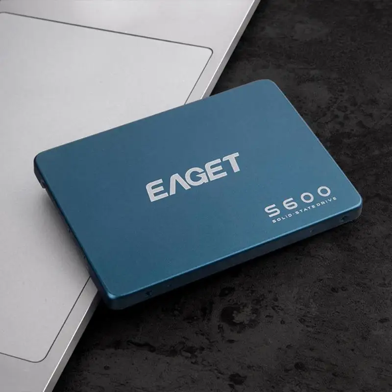 EAGET S600 128/256GB 2,5 дюймов SATA 3,0 SSD жесткий диск Внутренний твердотельный диск для настольного компьютера, ноутбука, компьютера