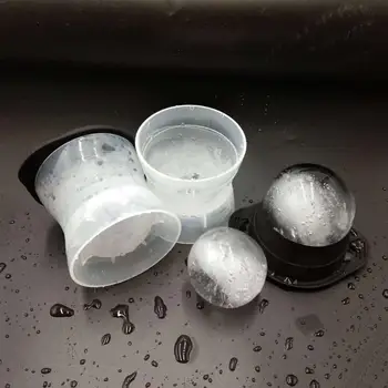 

Whiskey Ice Cube Maker Ball Mold Mould Brick Round Bar Accessiories High Quality Black Color Ice Mold Kitchen Tools