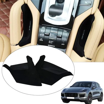 

Hot 1 Pair Armrest Bag Cables Holder Durable Car Seat Seam Accessories Coins Wallets Storage Box Keys For Porsche Cayenne 11-17