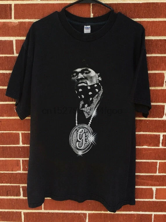 new rare 1999 50 Cent G Unit Shirt best stock hot tshirt | Мужская одежда