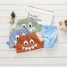 Детские шорты летние дышащие хлопковые льняные шорты в Корейском стиле для маленьких мальчиков тонкие мягкие повседневные шорты