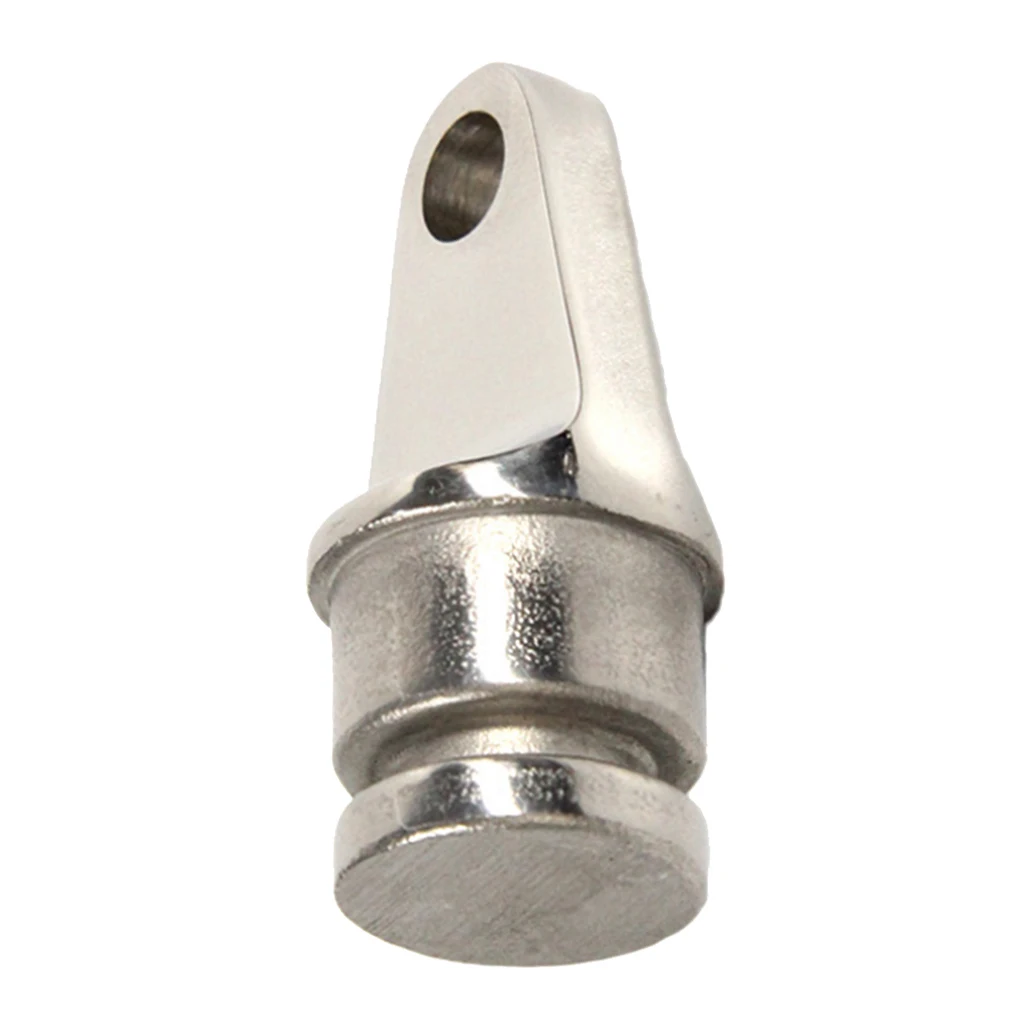316 Stainless-Steel 22mm 7/8'' Round Inside Eye End for Bimini Top