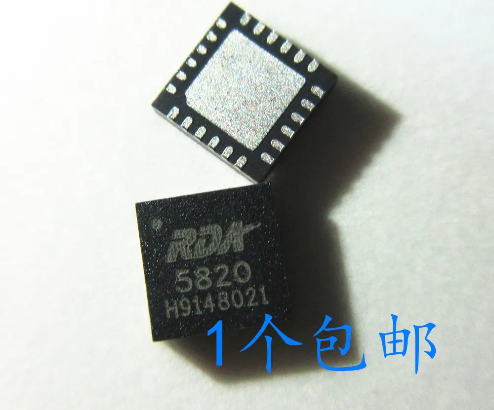10 шт в упаковке, новая RDA5820 QFN-24 FM