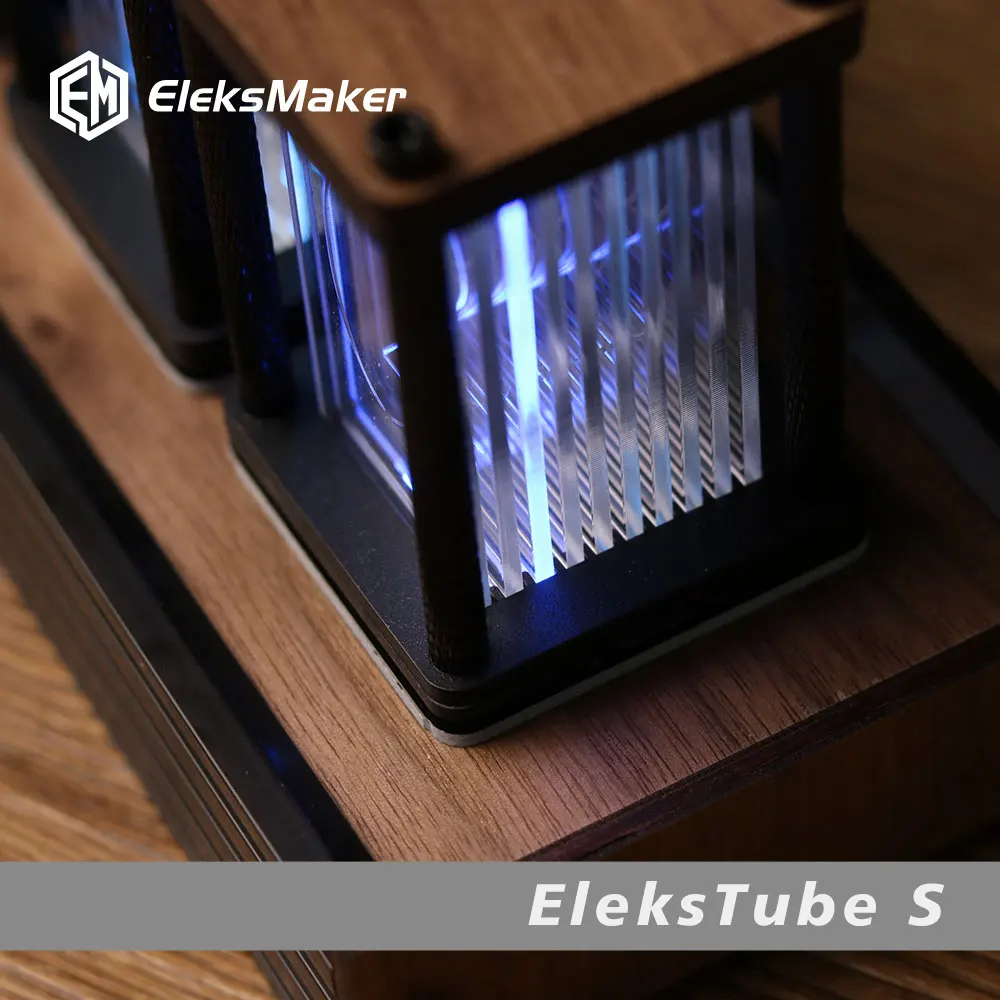 EleksMaker EleksTube R 6-Bit Kit Electronic LED Luminous Retro Glows Analog Nixie Tube Clock nixie tube clock