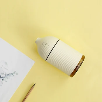 

300ML Aromatherapy Diffuser USB Ultrasonic Air Humidifier Mist Maker Aroma Essential Oil Diffuser for Home with LED Light