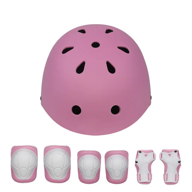 US $14.07 Lanova Children Roller Skating Helmet Protective Clothing Set Balance Car Scooter Knee And Elbow Pa
