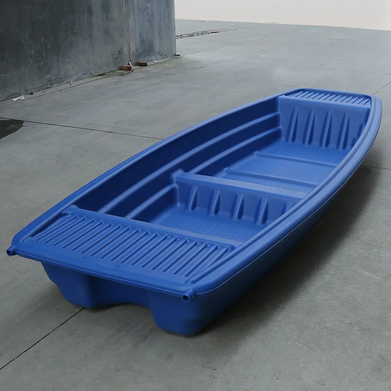 3.2m PE Double-layer Plastic Boat Fishing Boat Ship Simple Boat Kayak Water Sports Entertainment
