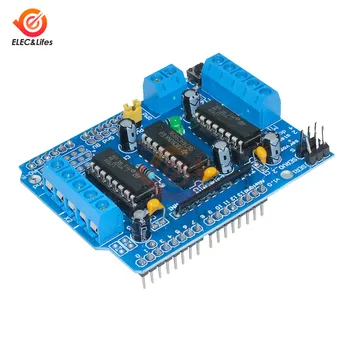 

L293D DC Motor Control Shield Drive Expansion Board Module 4 Channel motor driver Board For Arduino