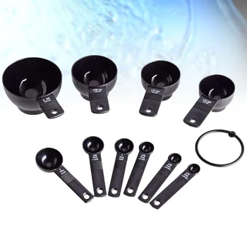 

10pcs ABS Measuring Cup With Scale Sugar Cake Baking Measuring Spoons Spice Seasoning Ladle Kitchen Gadgets