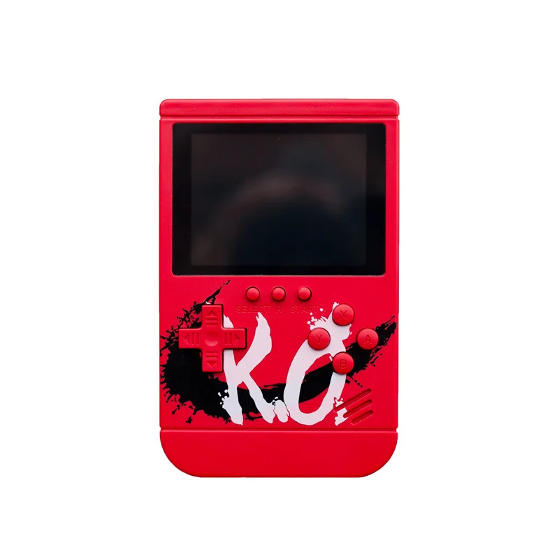Встроенный 300 игр 1000Mah аккумулятор игровой плеер 3 дюйма цветной Lcd Ретро портативная игровая консоль + геймпад 2 проигрывателя