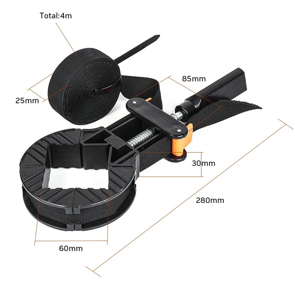 Multifunções Belt Clamping Tools, Carpintaria, Quick Braçadeira