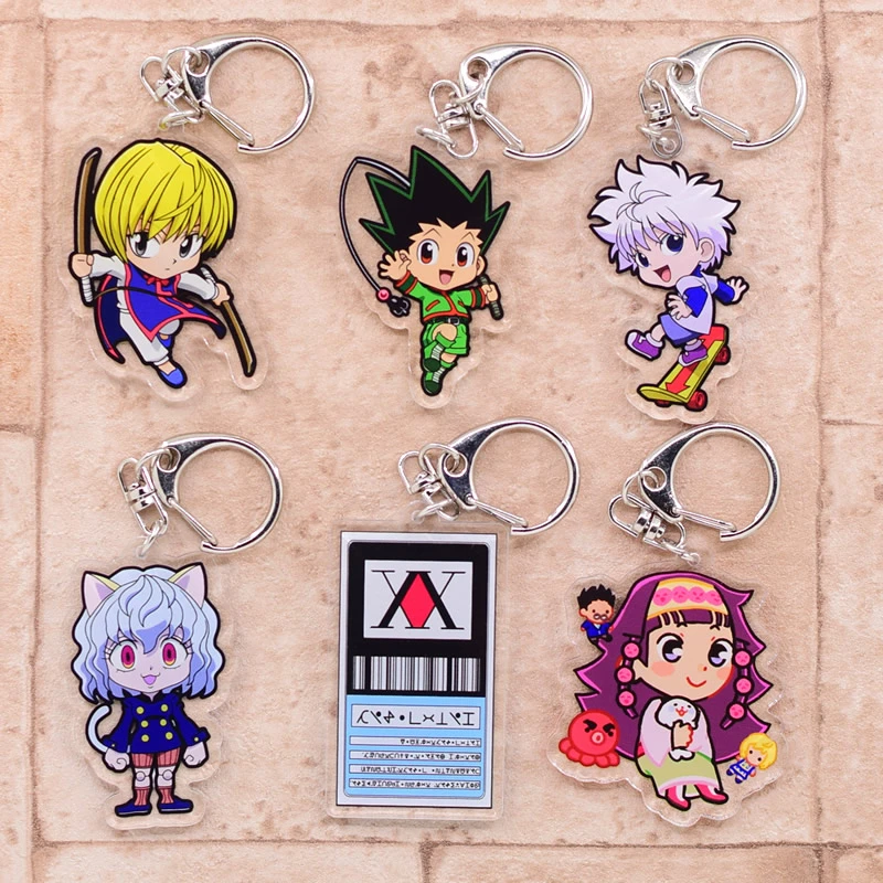 Hunter X Hunter Keychain Series 2 Double Sided Acrylic Cartoon Key