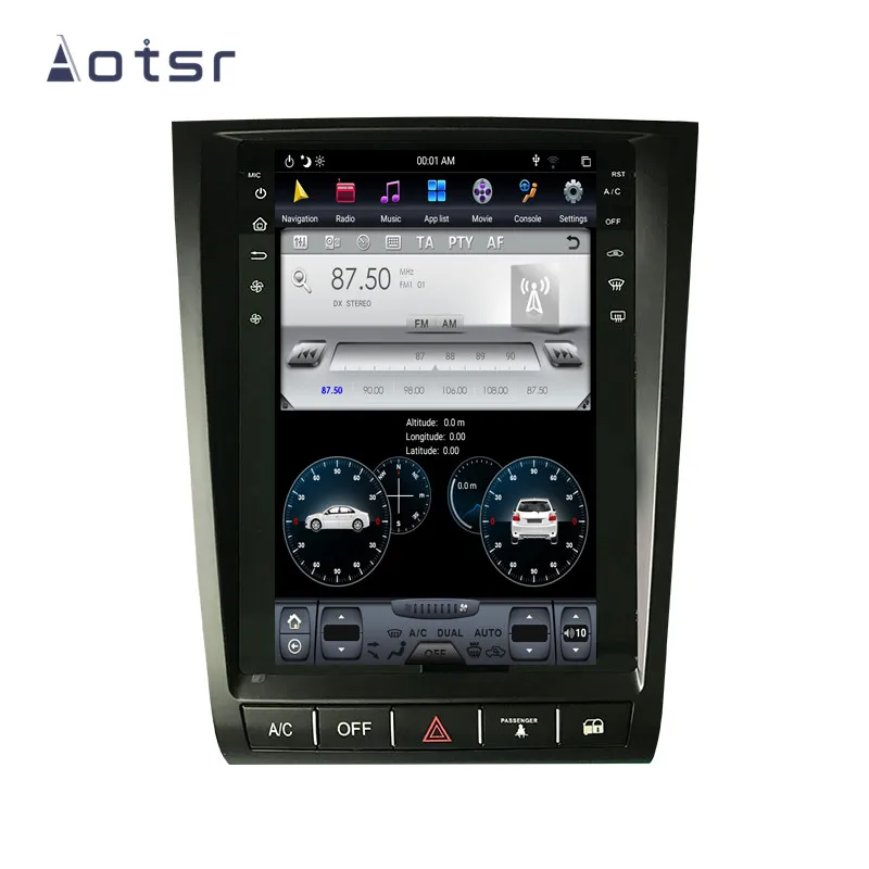 Android 9 Tesla стиль автомобильный dvd-плеер gps навигация для Lexus GS300 GS460 GS450 GS350 GS400 Авто Радио стерео Мультимедиа Плеер