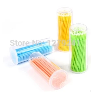 

Large Dental Lab Disposable Micro applicators Brushes,Eyelash Extension 100pcs