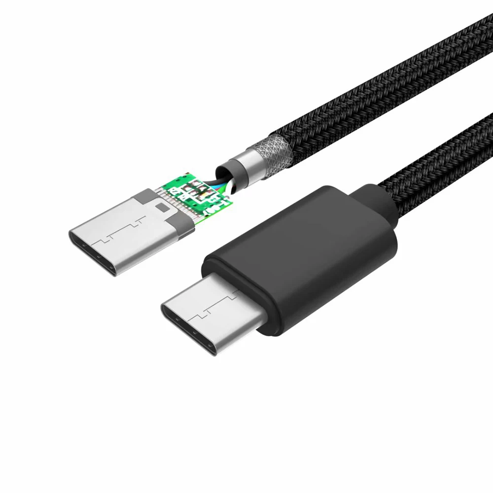 3а Быстрый кабель для зарядки usb type C к usb type C кабель для устройств type-C для samsung Galaxy xiaomi HUAWEI