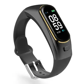 

Black Bluetooth Color Screen Smart Watch Flip Wake Up Screen Heart Rate Health Monitor Sports Waterproof Smart Bracelet